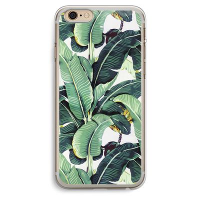 Bananenbladeren: iPhone 6 Plus / 6S Plus Transparant Hoesje