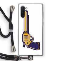 Pew Pew Pew: Samsung Galaxy Note 10 Transparant Hoesje met koord