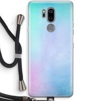 mist pastel: LG G7 Thinq Transparant Hoesje met koord