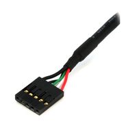 StarTech.com 60 cm Interne 5-pins USB IDC Moederbord Aansluitkabel F/F - thumbnail