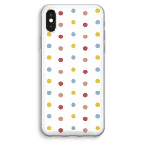 Bollen: iPhone XS Max Transparant Hoesje