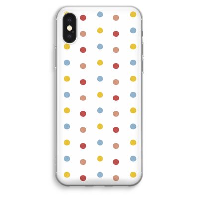 Bollen: iPhone XS Max Transparant Hoesje