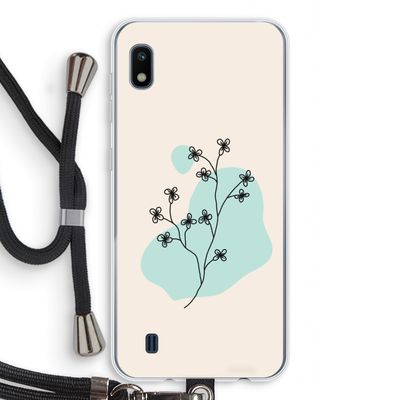 Love your petals: Samsung Galaxy A10 Transparant Hoesje met koord