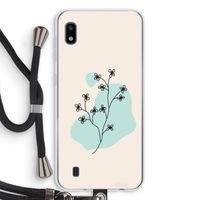 Love your petals: Samsung Galaxy A10 Transparant Hoesje met koord