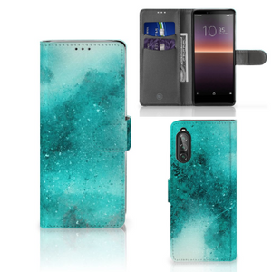 Hoesje Sony Xperia 10 II Painting Blue