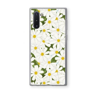 Summer Daisies: Samsung Galaxy Note 10 Transparant Hoesje