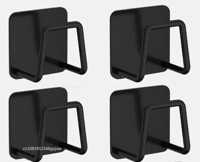 StickDry RVS Sponshouder - Zelfklevende Organizer voor Goothoek & Keukenaccessoires
