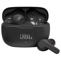 JBL Wave 200TWS Draadloze Koptelefoon met Oplaadetui (Geopende verpakking - Bevredigend) - Zwart