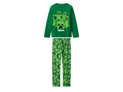 Kinder pyjama Minecraft (Groen, 158/164)