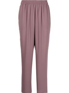 Gianluca Capannolo pantalon fuselé à taille élastiquée - Violet