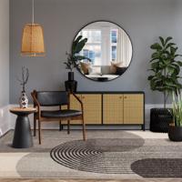 Easy Living - Vloerkleed Muse Grey Retro Rug MU14 - Easy Living - Vloerkleed Muse Grey Retro Rug MU14 -