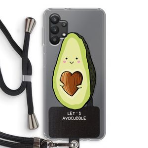 Avocuddle: Samsung Galaxy A32 5G Transparant Hoesje met koord