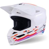 ALPINESTARS S-M3 Force, Motorcross helm, Wit