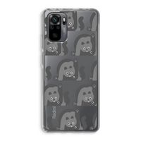 Cats: Xiaomi Redmi Note 10 Pro Transparant Hoesje