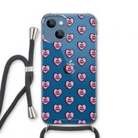 GIRL POWER: iPhone 13 mini Transparant Hoesje met koord