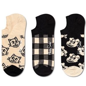 Happy socks 3 stuks Pet No Show Sock