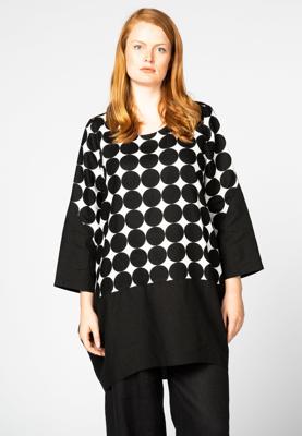Yoek Tuniek CIRCLE | Zwart | Maat 50/52