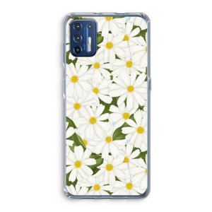 Summer Daisies: Motorola Moto G9 Plus Transparant Hoesje