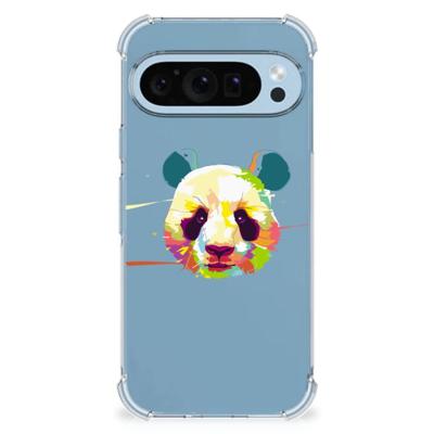 Google Pixel 9 | 9 Pro Stevig | Bumper Hoesje | Panda Color