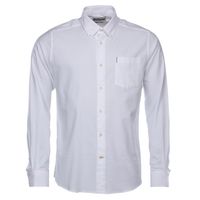 Herenshirt Oxford 1 tailored fit white - thumbnail