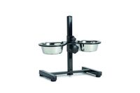 Beeztees Voerbak Standaard RVS Bak 16cm Zwart