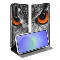 Telefoonhoesje met pashouder Samsung Galaxy A17 Uil