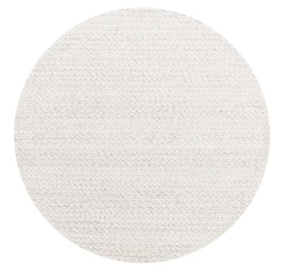 MUST Living Rond Vloerkleed 'Nirvana' 200cm, kleur Ivory