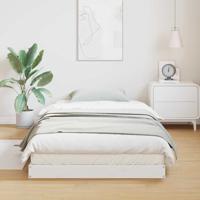 Bedframe Wit 100 x 220 cm Massief grenenhout