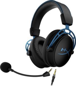 HyperX Cloud Alpha S Over Ear headset Gamen Kabel Stereo Zwart/blauw