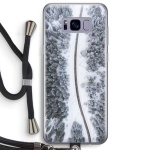Snøfall: Samsung Galaxy S8 Plus Transparant Hoesje met koord