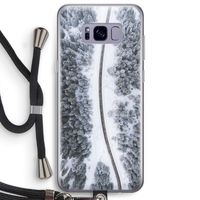Snøfall: Samsung Galaxy S8 Plus Transparant Hoesje met koord