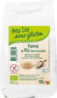 Rijstmeel halfvolkoren glutenvrij bio - thumbnail