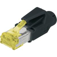 Digitus A-MO6 8/8 HRS CAT 6 RJ45 modulaire stekker, afgeschermd, inclusief knikbescherming A-MO6 8/8 HRS Stekker, recht Aantal polen 8P8C 1 stuk(s)