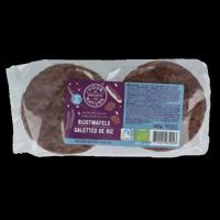 Rijswafels choco melk bio 100 Gram