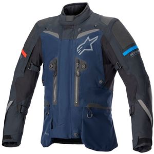 ALPINESTARS Boulder GTX Jacket, Gore-Tex® motorjas heren, Donker Blauw-Zwart