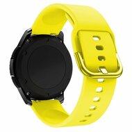 Siliconen sportband - Geel - Xiaomi Mi Watch / Xiaomi Watch 2 / Xiaomi Watch S1 / S2 / S3 / S4