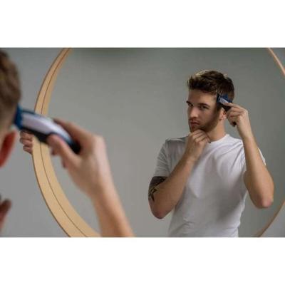 Tondeuse - WAHL - COLOR PRO CORDLESS - 3,5 W - 8 kammen - Autonomie: 60 min - Blauw / Grijs