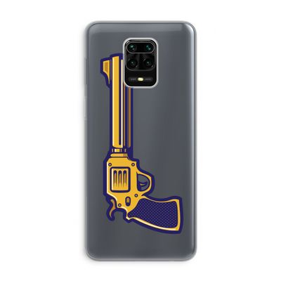 Pew Pew Pew: Xiaomi Redmi Note 9 Pro Transparant Hoesje
