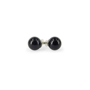 Oorstekers Onyx Bol (8 mm)