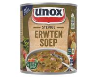 Unox stevige erwtensoep blik (12x 0,8 liter)