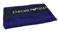 Armani Badlaken donkerblauw met logo