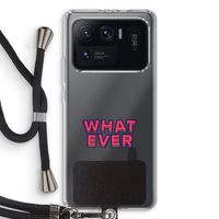 Whatever: Xiaomi Mi 11 Ultra Transparant Hoesje met koord