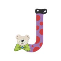 Playshoes houten letter J Maat