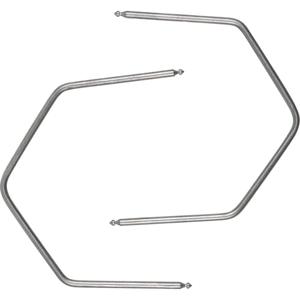 KS Tools 500.1381 Radio-ontgrendelingsgereedschap Opel, 2-delig