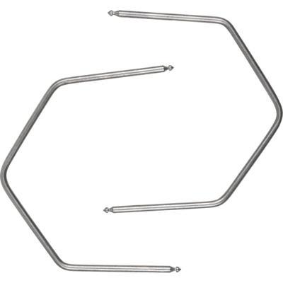 KS Tools 500.1381 Radio-ontgrendelingsgereedschap Opel, 2-delig