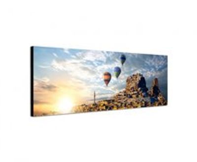 Canvasdoek Luchtballonnen Turkije 120x40 cm