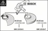 Bosch Professional 1600A003DJ Stofafzuiging GDE 125 EA-T Professional - thumbnail