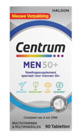 Centrum Men 50+ Multivitaminen Tabletten 90st