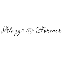 Always & Forever - Muurteksten - thumbnail