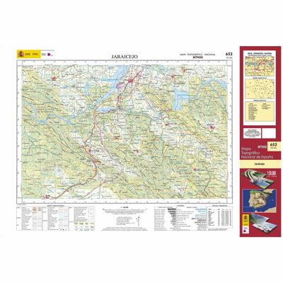 Topografische kaart 652 MT50 Jaraicejo | CNIG - Instituto Geográfico Nacional1